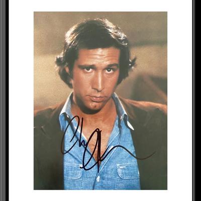 National Lampoon's Vacation Chevy Chase signed movie photo
