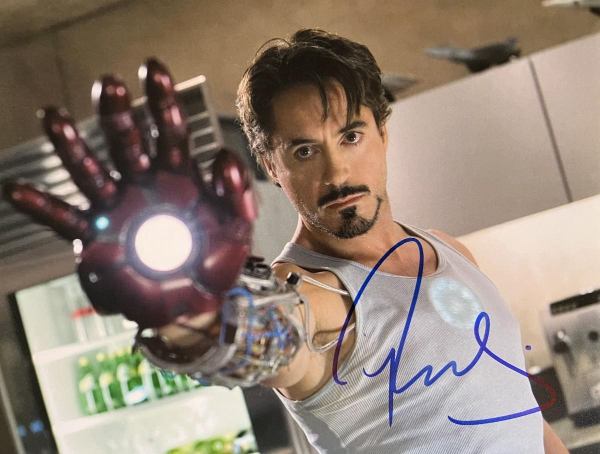 Iron Man Robert Downey Jr. signed movie photo | EstateSales.org