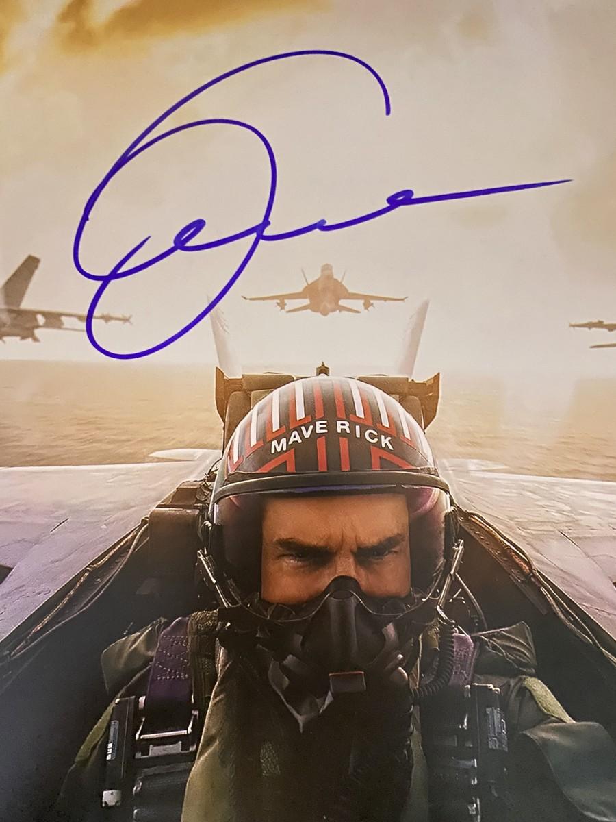 Top Gun Maverick Tom Cruise Signed Movie Photo Estatesales Org