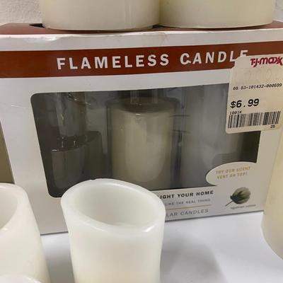 Lot of Flameless Battery Operated Candles