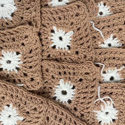 Crochet coasters