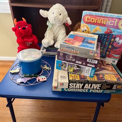 Board Games, Puzzles, Folding Table, Shelf Unit & More (B1-RG)
