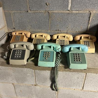 Seven Bell Touch Tone Phones (BS1-MG)