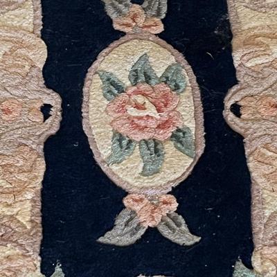 Pair of Matching â€˜Gardenâ€™ Genuine Hand Tufted Wool Area Rugs (B2-RG)