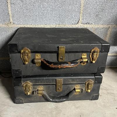 Seven Plastic Toolboxes (BS1-MG