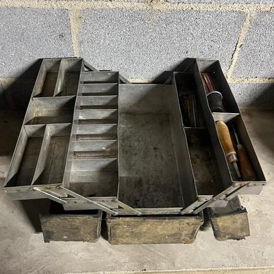 Seven Plastic Toolboxes (BS1-MG