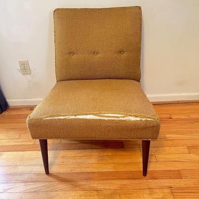 Kroehler MCM Vintage Slipper Chair (B2-RG)