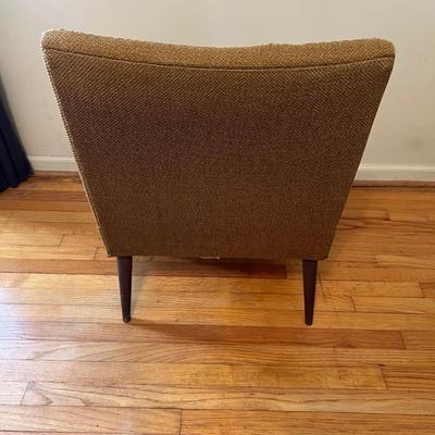 Kroehler MCM Vintage Slipper Chair (B2-RG)