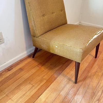 Kroehler MCM Vintage Slipper Chair (B2-RG)