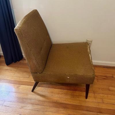 Kroehler MCM Vintage Slipper Chair (B2-RG)