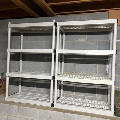 Two Shelving Units (BS1-MG)