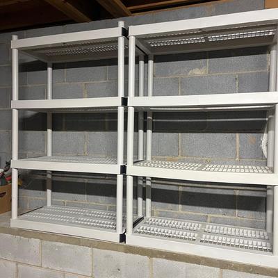 Two Shelving Units (BS1-MG)