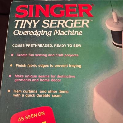Singer Tiny Serger Overedging Machine (B2-RG)