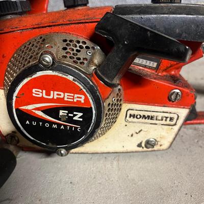 Vintage Homelite Chainsaw (BS1-MG)
