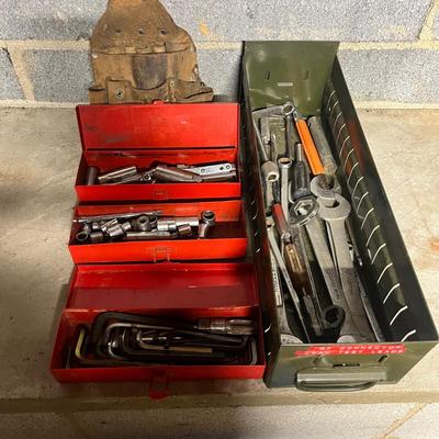 Green Metal Boxes With Tools (BS1-MG)