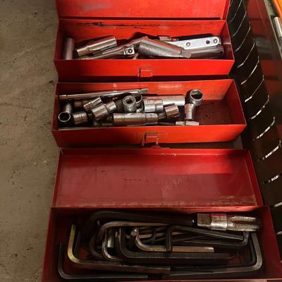 Green Metal Boxes With Tools (BS1-MG)