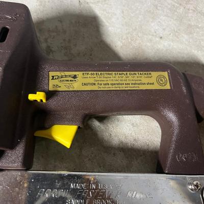 Electric Drill, Electric Staple Gun, Carwash Cannon, & More w/ Three Shelf Unit (BS1-MG)