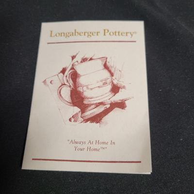 Longaberger Pottery Soup Tureen & Place Settings (BS2-DW)