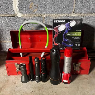 Handi Craft & Blackhawk Toolboxes w/ Wrenches & Flashlights (BS1-MG)