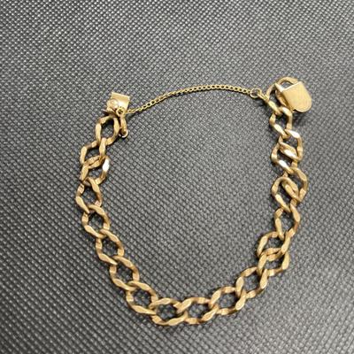 1/20 12k GF Gold Filled Chain Vintage Bracele
