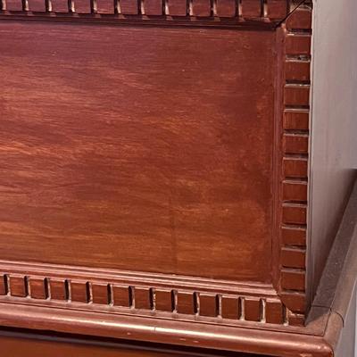Solid Wood Blanket Chest with Dovetailed Drawer (B2-RG)