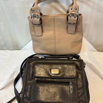 Tignanello purse and brown crossbody bag