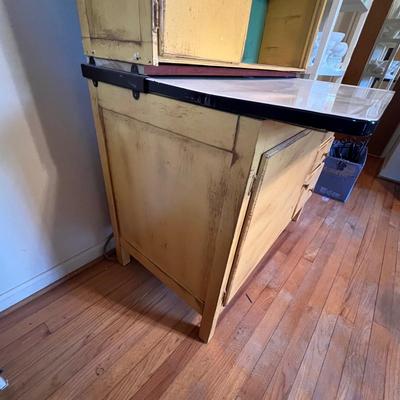 Vintage Hoosier Cabinet (B2-RG)