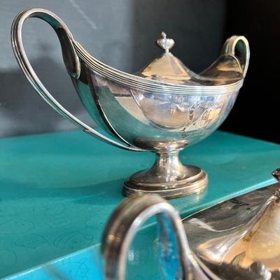 Pair of Antique Georgian Style Soup Tureens