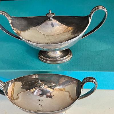 Pair of Antique Georgian Style Soup Tureens