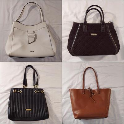 Nine West, Vera Bradley and other Faux Leather Purses (B3-BBL)