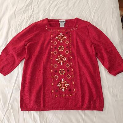 Simply Vera, Southern Lady, Stillwater and more Large Sweaters (B3-BBL)