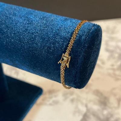 14k gold rope bracelet - 7.1g