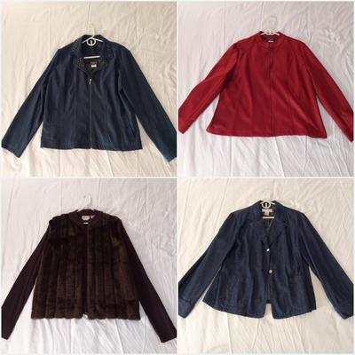 XL Jackets by Southern Lady, Sag Harbor, Kathie Lee and more (B3-BBL)