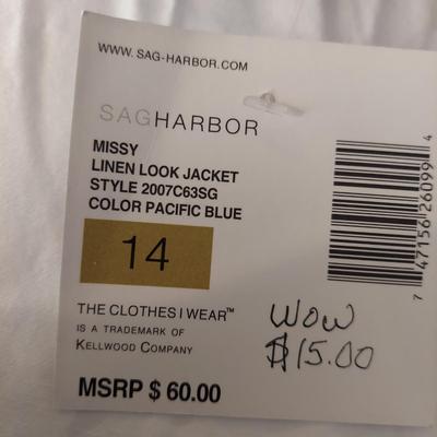 XL Jackets by Southern Lady, Sag Harbor, Kathie Lee and more (B3-BBL)