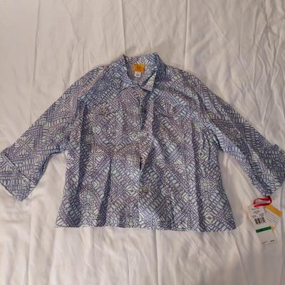 Large Tops and Jackets by Anne Klein, Chaps, Kim Rogers and more (B3-BBL)