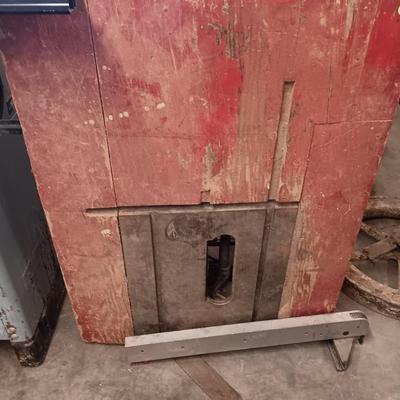 Wood top table saw