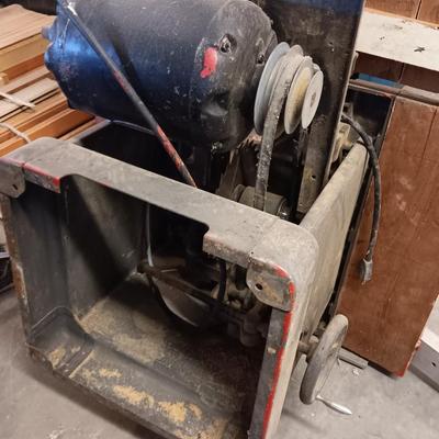 Wood top table saw