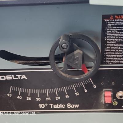 Delta 10" Table Saw Model 34-670