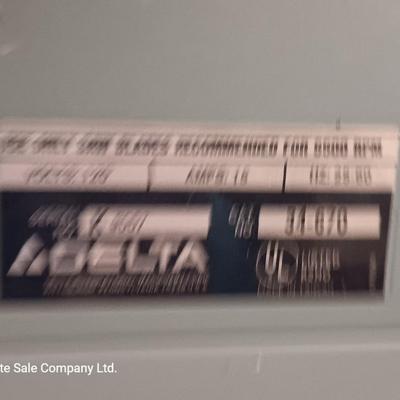 Delta 10" Table Saw Model 34-670
