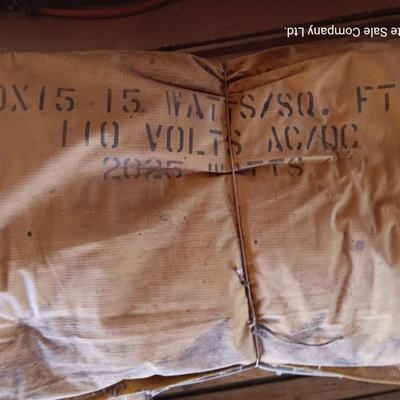 Large 9X15 Electric Concrete Blanket - cement blanket