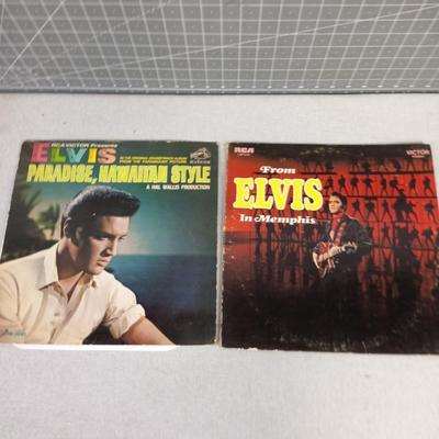 Elvis 2x LP Lot