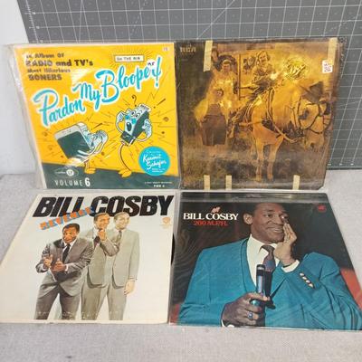 4x LPs Comedy Lot