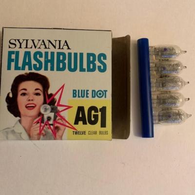 Vintage Sylvania Blue Dot AG1