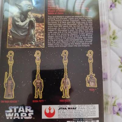 Star Wars Die-cast Key Chains NIB