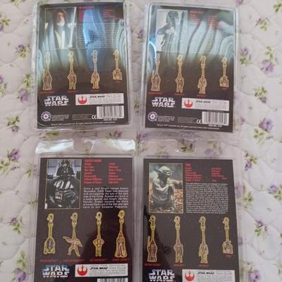 Star Wars Die-cast Key Chains NIB