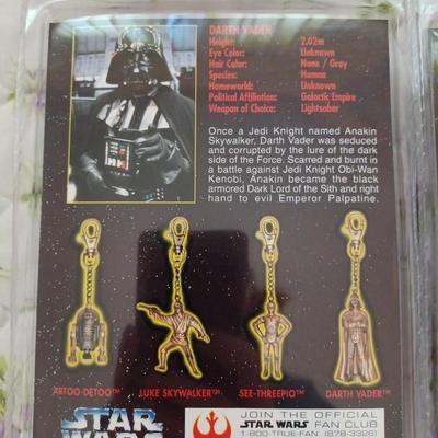 Star Wars Die-cast Key Chains NIB