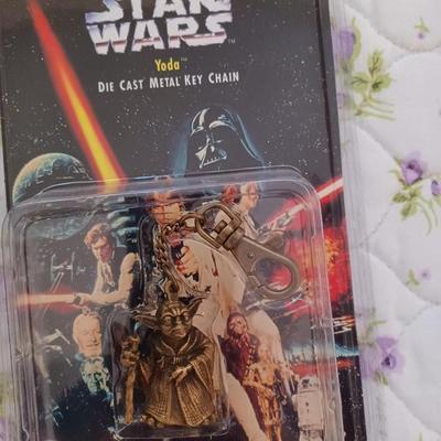 Star Wars Die-cast Key Chains NIB
