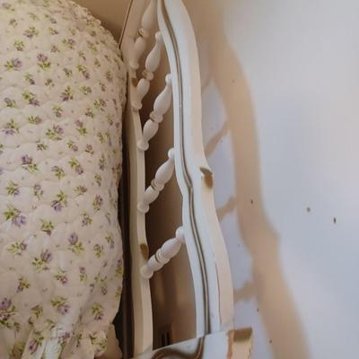 2 Vintage Dixie French Provincial Twin bedframes