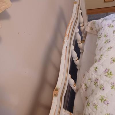 2 Vintage Dixie French Provincial Twin bedframes