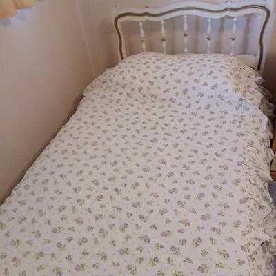 2 Vintage Dixie French Provincial Twin bedframes